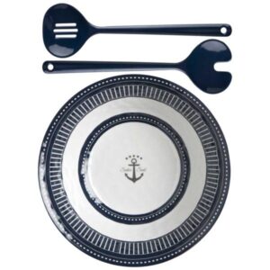 Салатная миска с сервировочными приборами Sailor Soul nautical 14008